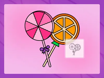 🍭 Lollipop Love – Cute Candy Illustration candyart childrensillustration coloringbookart coloringbookforkids creativedrawing customillustration cuteartstyle digitaldrawing dribbbleshot fooddoodles foodillustration illustrationdaily kawaiidrawing kdpbooks kidsartfun muselineillustration pastelart sweettreatsart whimsicalart yummyart