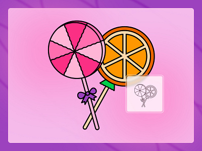 🍭 Lollipop Love – Cute Candy Illustration candyart childrensillustration coloringbookart coloringbookforkids creativedrawing customillustration cuteartstyle digitaldrawing dribbbleshot fooddoodles foodillustration illustrationdaily kawaiidrawing kdpbooks kidsartfun muselineillustration pastelart sweettreatsart whimsicalart yummyart