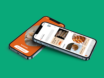 BAKERY MOBILE APP UI DESIGN 🥰 graphic design landing page mobile app ui ui design ui inspiration uiux