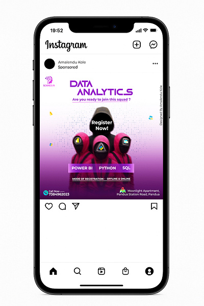 Poster Designed by me. social media post design