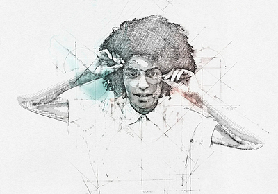 Woven Lines: A Hand-Drawn Story in Motion illustration