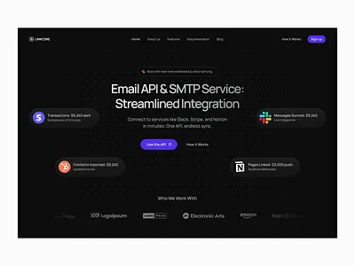 SaaS Hero design figma ui web web design