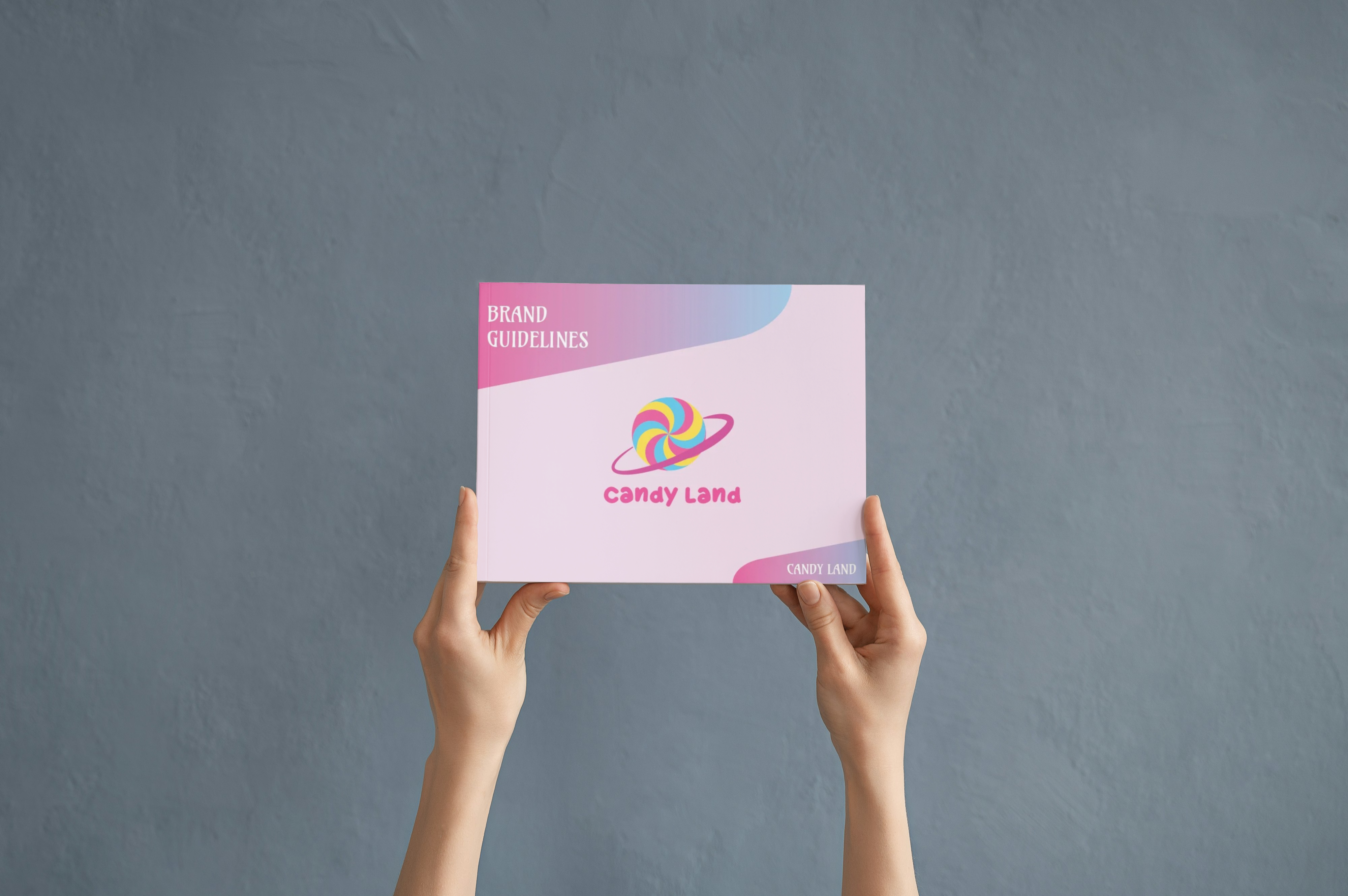 Candy Land – Visual Identity Design adobe illustrator brand guideline brand identity branding design graphic design illustration logo logo design logo guideline marketing vector visual identity