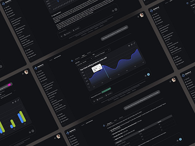 ⭐Starbot AI: conversation view & a few features ai ai chatbot chatbot desktop figma ui ui design ux ux design