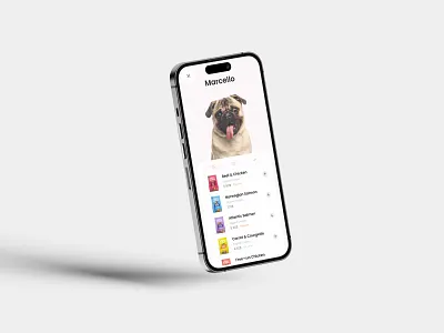 Truly - your pet's best friend - Ux/ui design animals app app design food nutrition pet ui design ux deisgn