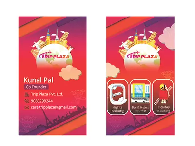 Visiting Card Designed By Me. graphics design visiting card design