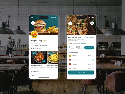 Food Delivery Mobile App 2025 design food app design food app details food app ditles app food app interface food delivery food delivery app food uiux meal app meal app ui restaurant restaurant app restaurant delivery ui design