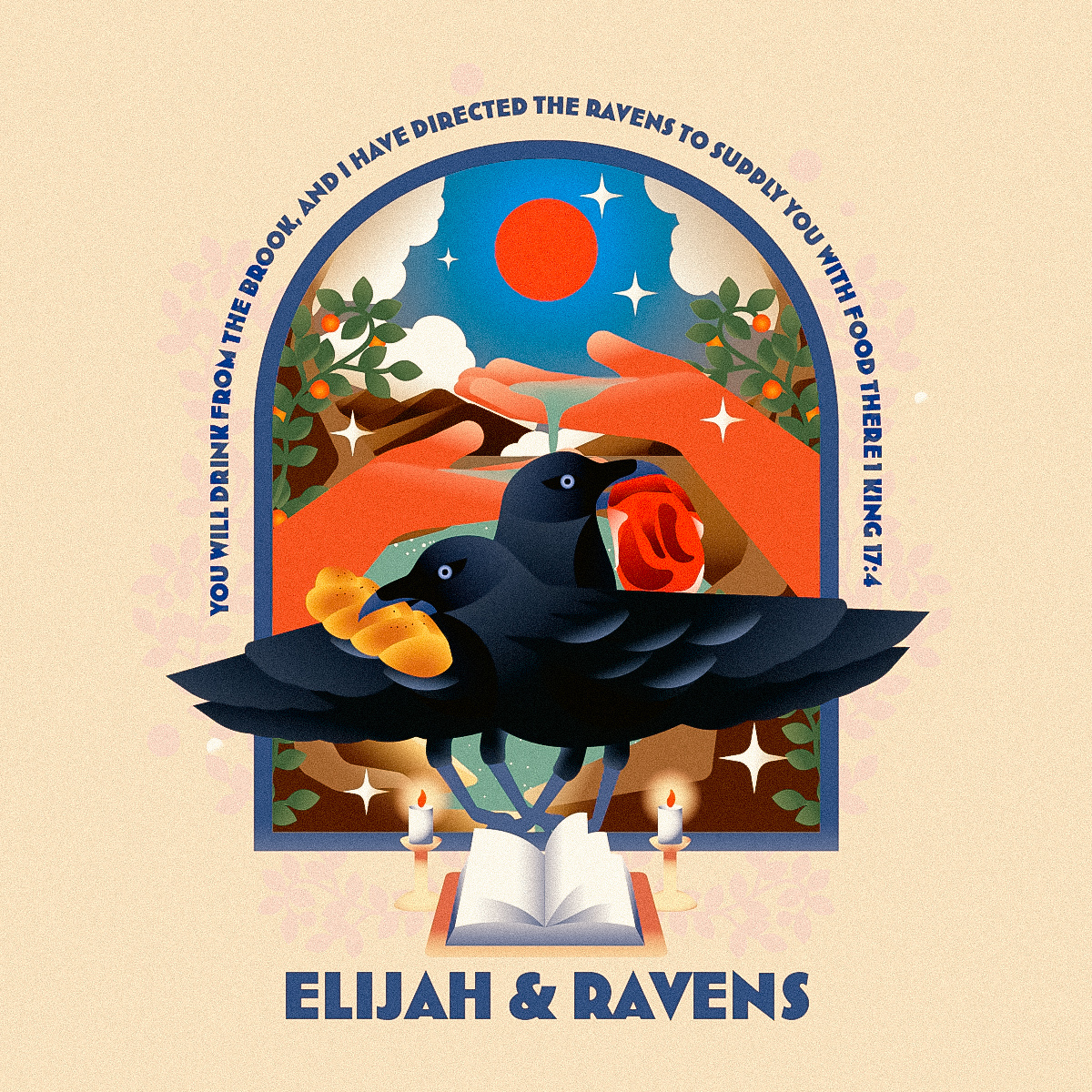 Bible inspired illustrations bible book illustration illustration prophet elijah sunday worship