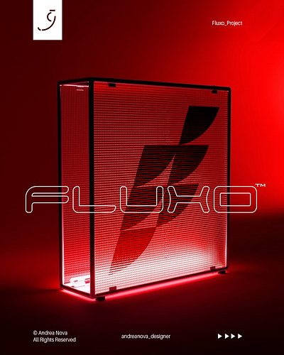 Fluxo - Concept Logo app branding design graphic design illustration logo typography ui ux vector
