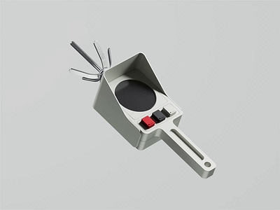 Detector 3d 3d animation blender blender3d illustration isometric isometric illustration