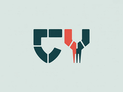 CY Tech Logo Cybersecurity Inspired, Angular Techno Design branding design graphic design illustration logo logo design typography ui ux vector
