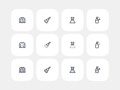 Cloth and accessories hugeicons pro | 10K+ figma icon library. blush brush body soap cardigan dress figma icons hugeicons icon design icon library icon pack icon set iconography icons illustration premium icons ui