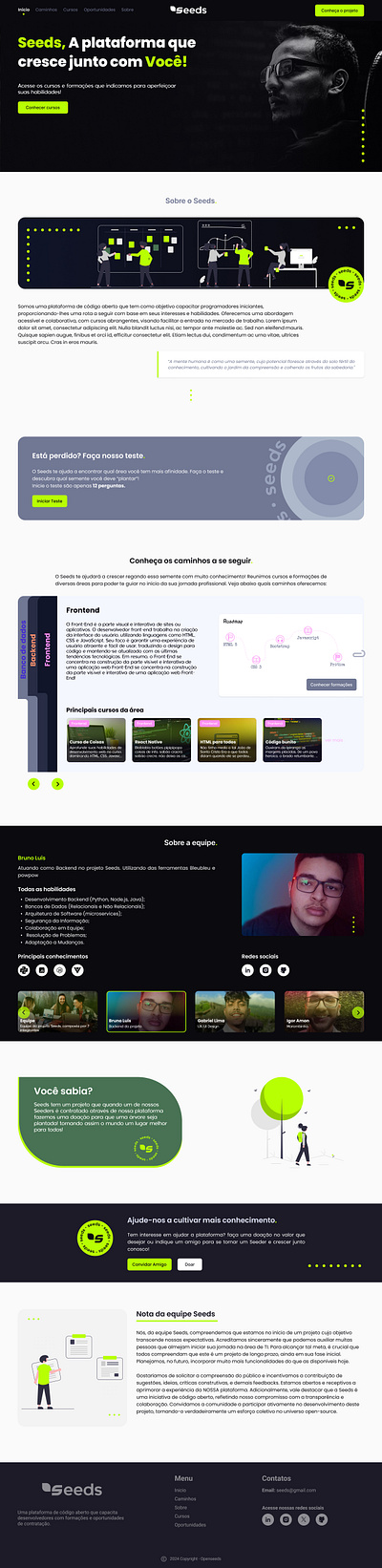 Seeds Landing Page (2024)