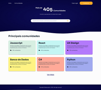 Primeiros Passos (Projeto Faculdade 2022)