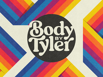 Body by Tyler apricot apricot creative studio branding creative creative studio design fitness graphic design logo