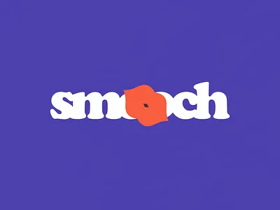 Smooch | Typographical Poster font graphics illustration letters poster serif simple text typography word
