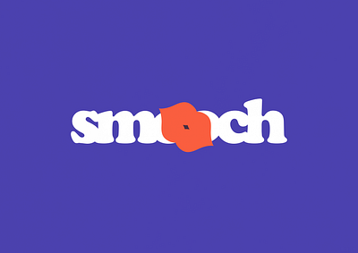 Smooch | Typographical Poster font graphics illustration letters poster serif simple text typography word