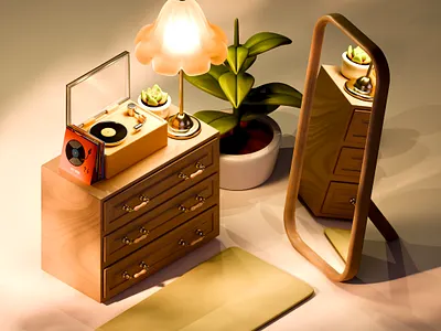 Record Time 3d 3dart blender blender3d cycles design illustration