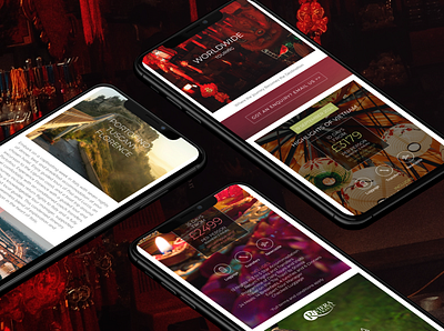 Touring branding graphic design ui