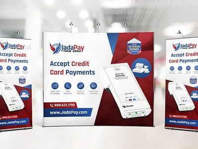 Tradeshow Material Design for Payment Structure Company backdrop banner banner design exhibit expo design graphic design roll up tradeshow tradeshow banner tradeshow design