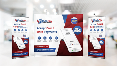 Tradeshow Material Design for Payment Structure Company backdrop banner banner design exhibit expo design graphic design roll up tradeshow tradeshow banner tradeshow design