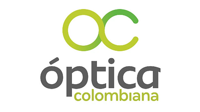 ÓPTICA COLOMBIANA diseño gráfico