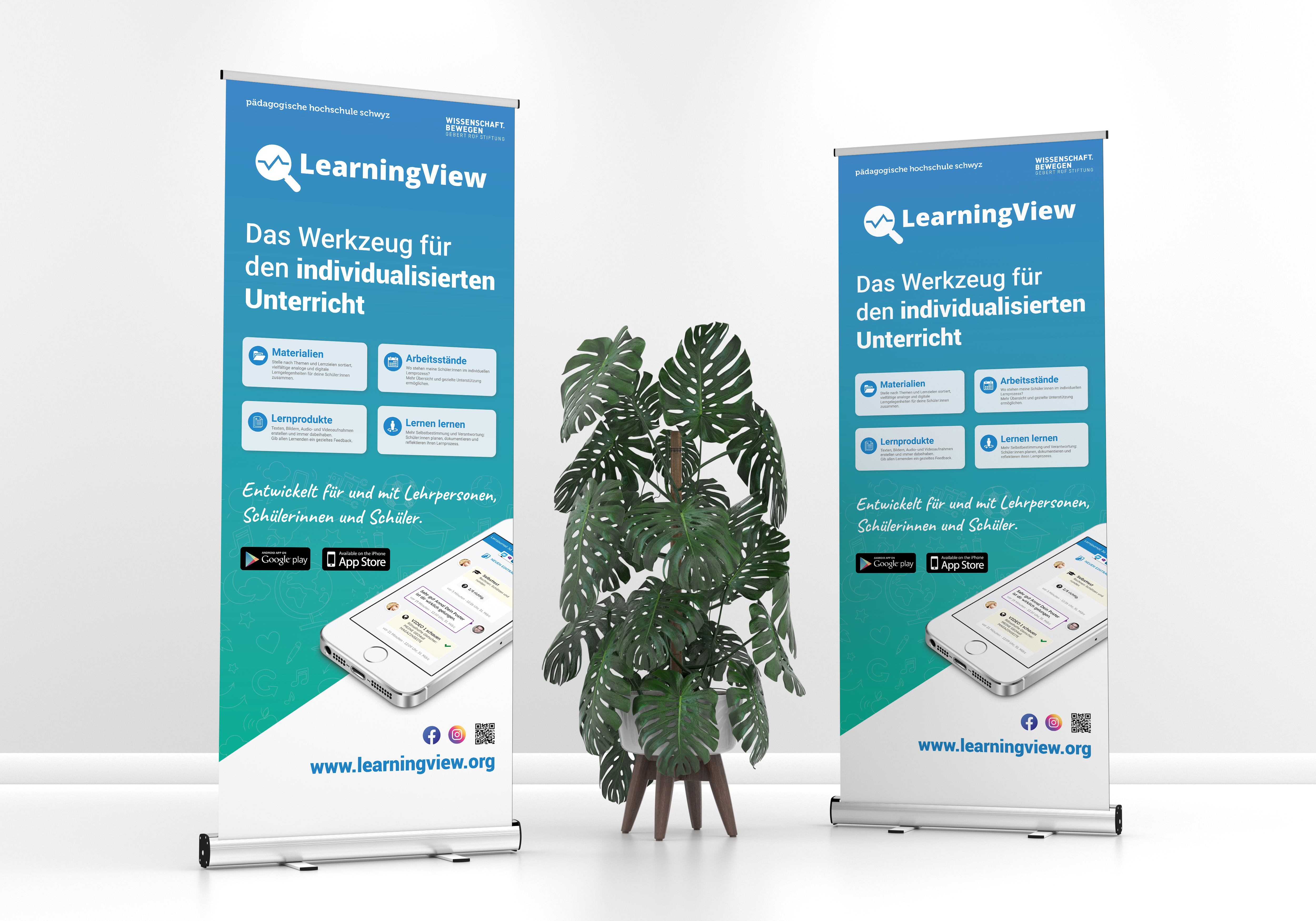 Example of Tradeshow Booth, Backdrop, Banner Design