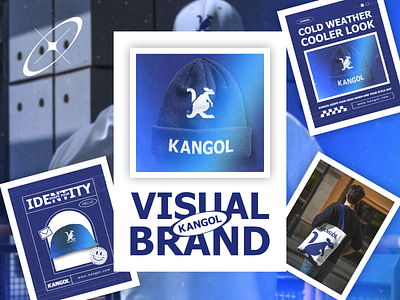 Redesign Logo Kangol animal apparel brand branding clothing design fashion graphic design headwear kangaroo kangol logo modern redesign trend vector