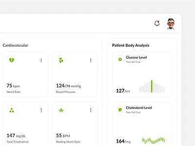 Health Tracker activity care dashboard design doctor fitness health health insights health monitor healthspan hospital personal care statistics test whoop