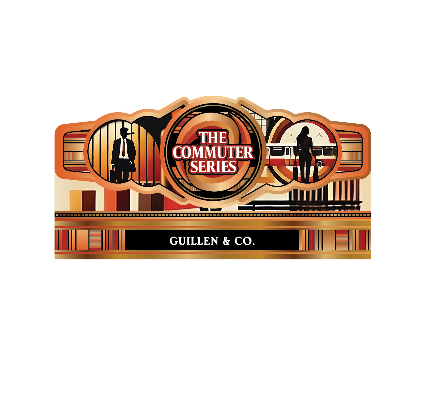 GUILLEN PROJECT BAND brand branding logo