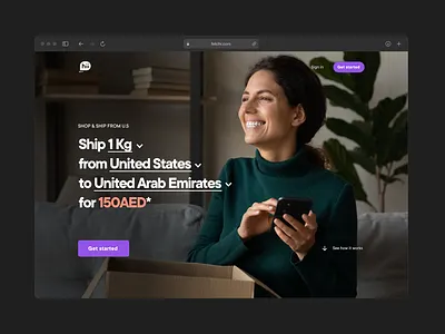 🚢 Shipment landing page powered with AI above the fold ai ai landing page america dubai generate prompt hero ai landing page llm product designer prompt shipment shipping singapore ui usa ux website