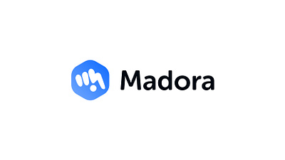 Madora – Tech Identity Logo Using M + Dot app icon blockchain logo branding defi logo dot logo hexagon logo letter m logo lettermark logo logo logo design logo designer m logo polygon logo saas identity startup identity tech logo tech startup technology logo token logo web3 logo