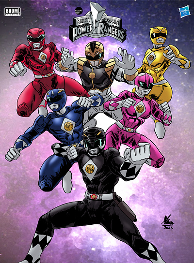 Mighty Morphin Power Rangers - 1995 artist artwork book cover character illustration comic artist comic book comic cover comic style design drawing editorial hero ideas illustration layout power rangers publishers super hero super sentai tokusatsu
