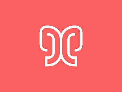 minimal logo design brand design branding butterfly clean creative logo identity lettering lettermark logo line art logo logo designer logo icon m monogram symbol timeless logo