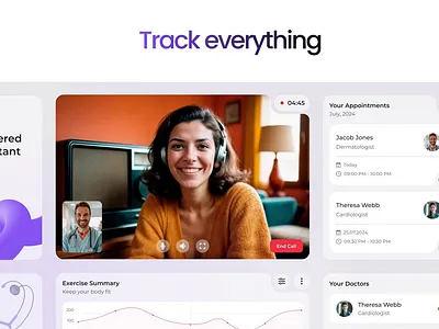 Ai Health SaaS Explainer Video 3d ai explainer video animation app animation explainer video motion graphics saas saas explainer video saas video ui ui animation