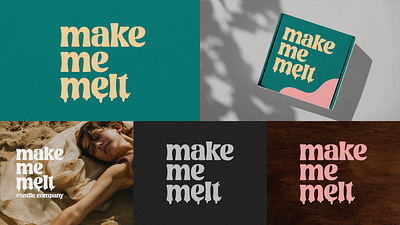 Make Me Melt brand brand design branding graphic design logo logo design