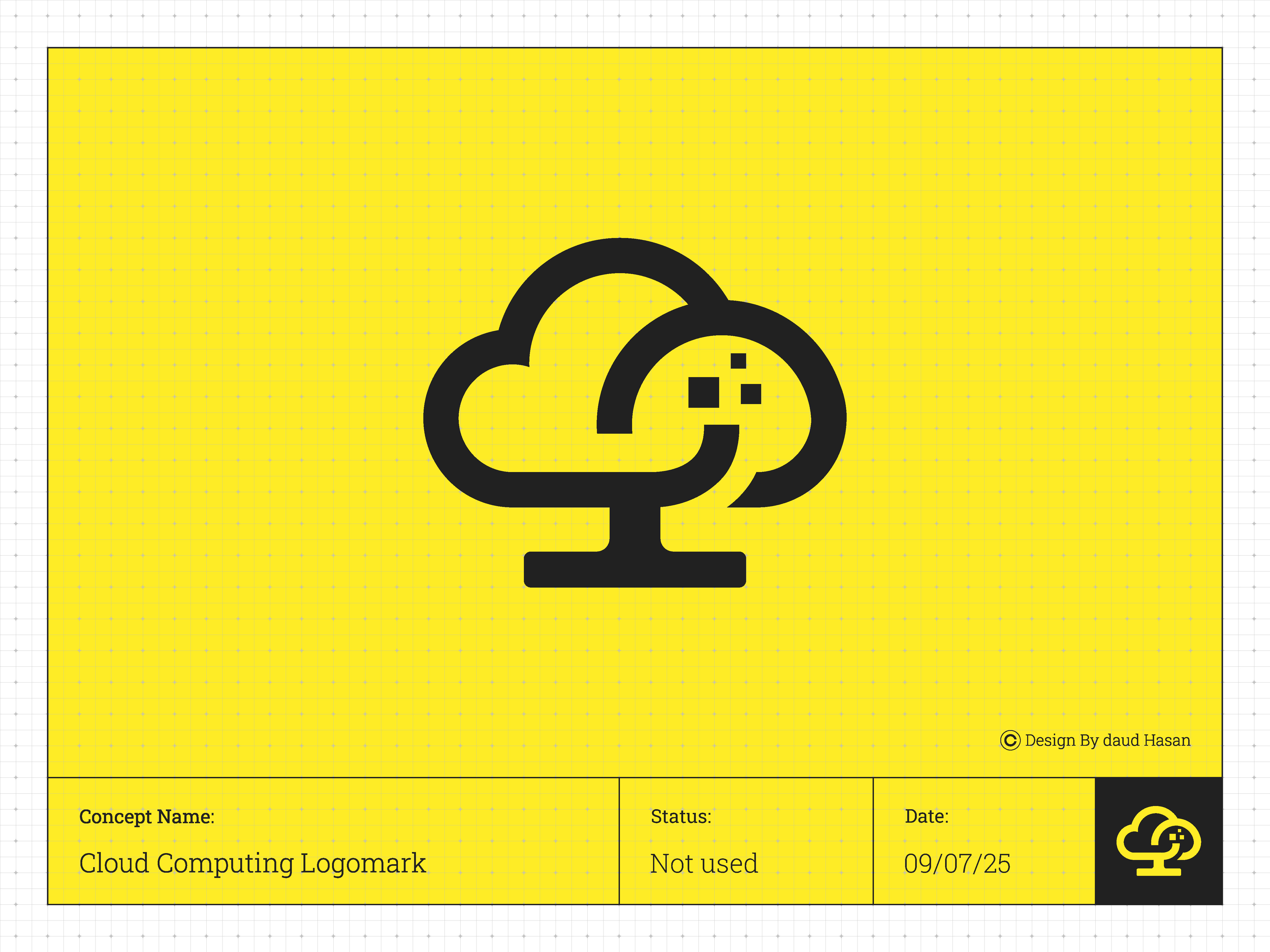 Modern Cloud Computing Logo- Available for Purchase! brand identity deisgner branding cloudbasedlogo cloudcomputinglogo cloudlogodesign cloudstoragebranding cloudtechnologylogo datastoragelogo digitalplatformlogo digitalsolutionslogo logo logo designer minimalisttechlogo saaslogo startuplogodesign techlogoforsale technologybranding technologylogo techstartuplogo