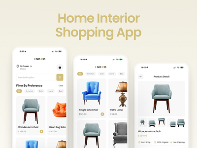 🛋 Home Interior Shopping App – Modern. Minimal. Made to Convert 3d animation branding creativeagency design graphic design home interior design home interior shopping app illustration interior design logo motion graphics shopping app ui uiux uiuxdesign ux webdesign