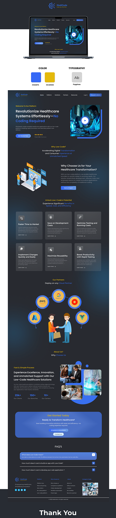 Low-Code Solutions for Healthcare ui ux