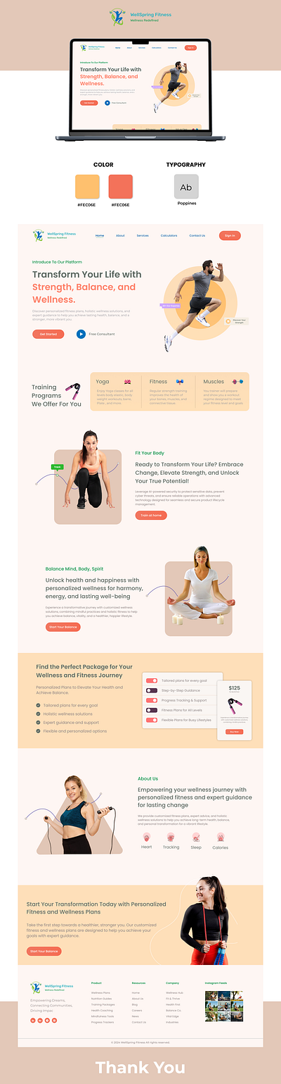 Wellness and Fitness Platforms branding graphic design logo ui