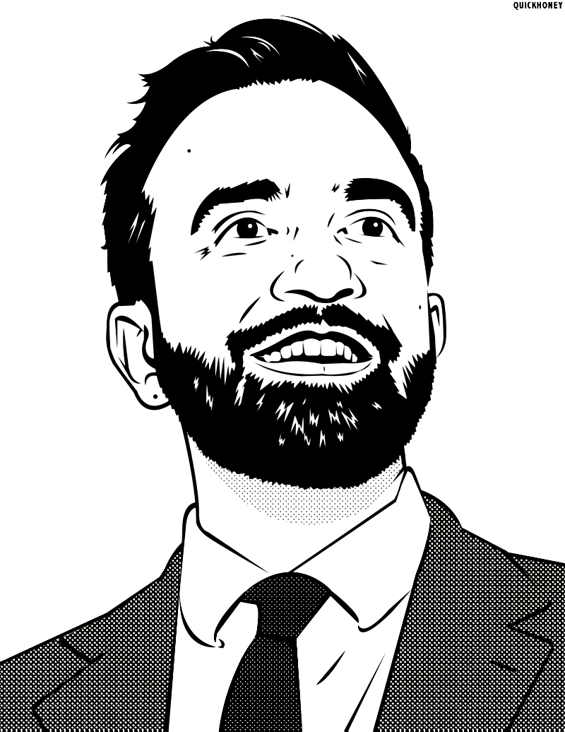 Zohar NYC animation design illustration nyc portrait zohar