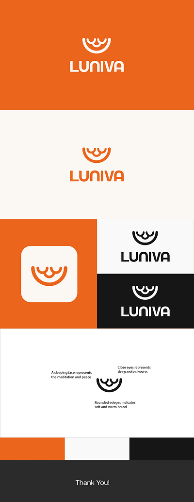 Luniva logo design branding logo design luniva logo