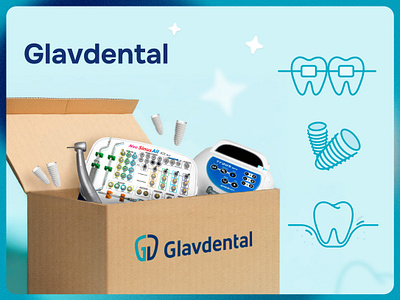 Banners and Icon Pack banner banner for the site dental products dentistry for dentists gradient icon pack icons mobile banner online store online store of dental products