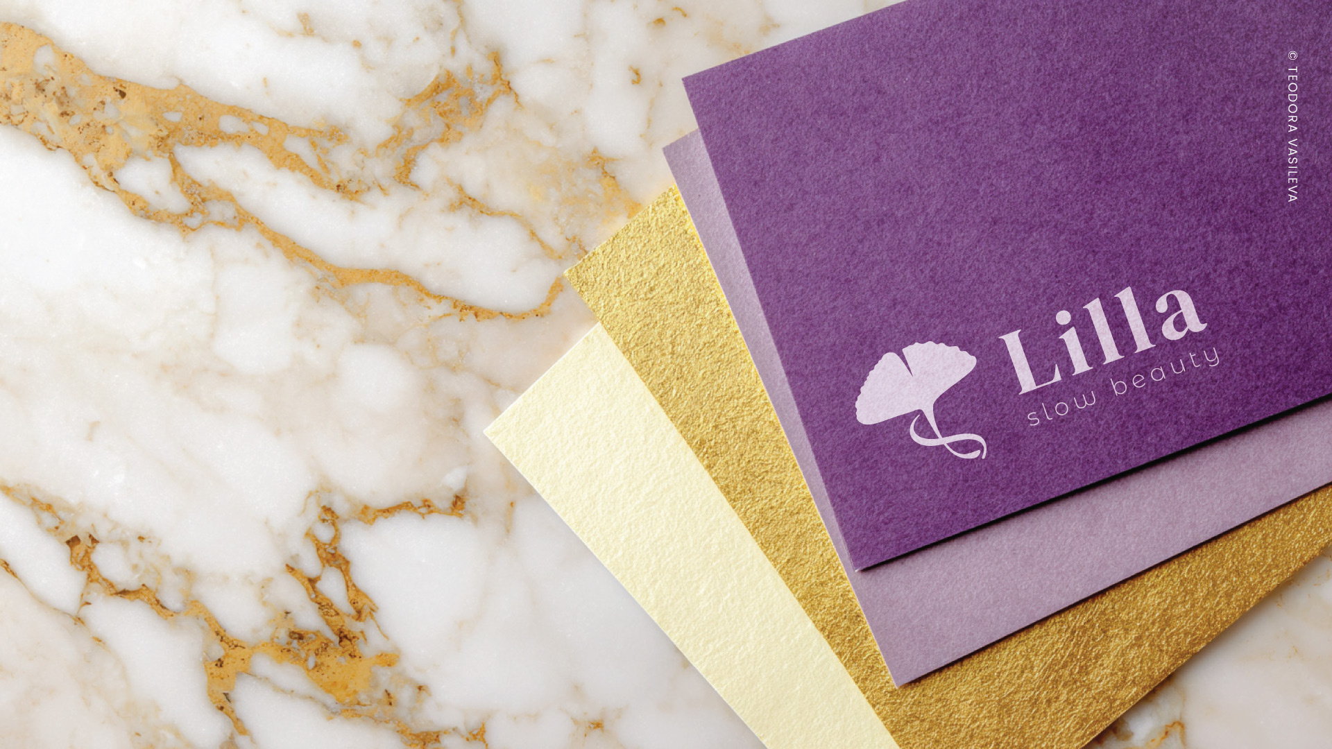 Lilla - Logo for a Slow Beauty Brand botanicalbrand brandidentity branding cosmeticbranding elegantlogo femininebranding holisticdesign infinitysymbol logo logodesign logoforsale minimalist naturalbranding organicbeauty skincarelogo slowbeauty supplementbranding timelesslogo visualidentity wellnessbrand