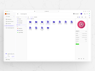 📁 File Manager – Thoughtfully Designed. Effortlessly Clear. figma file file explorer file management file manager folder pwa ui ux