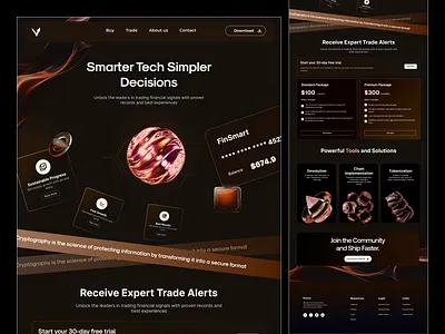 Finance Landing Page Design ayesha riaz clean dark dark theme finance finance landing page graphic design homepage interface landing page minimal modern ui sleek stylish ui ux uxui we ui web web interface
