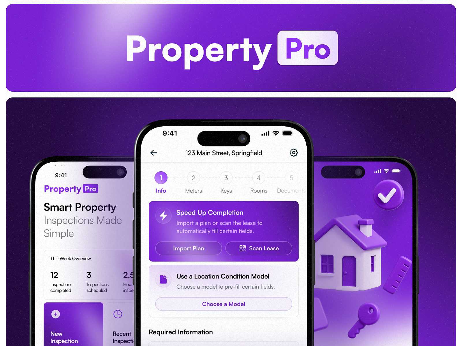 PropertyPro – Clean & Modern UI for Property Inspection App by Zafor ...