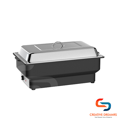 3D Product Design of a Food Heater 3d 3d modeing 3d rendering 3dproductdesign animation kitchentech productvisualization smartproduct visualization
