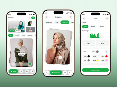 Modest Islamic Clothing Mobile App UI/UX Design clothes app clothing brand app clothing ecommerce creative mobile app ecommerce fashion app fashion branding ios luxury fashion logo marketplace minimal mobile mobile app modern app ui shopity shopping shopping app store stylist logo wardrope app