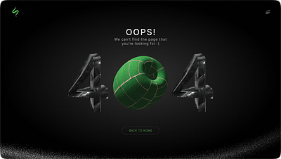 404 — Oops! Page Not Found 3d 404 animation branding concept creativity design designing glitched out graphic design illustration layout logo motion graphics page page not found ui uiux website